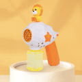 Cute Animal Electric Six-hole Automatic Bubble Machine for Toddler/Kid Color-A image 1