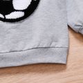 Toddler Boy Soccer/Basket Embroidered Pullover Sweatshirt Grey