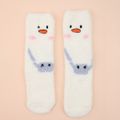 Women Cute Cartoon Pattern Design Autumn Winter Warm Fluffy Socks Color-A