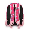 Kids Unicorn Rainbow Print Backpack Children Square School Bag Travel Bag Hot Pink image 3