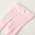 Baby / Toddler / Kid Cartoon Rabbit Decor Solid Color Pantyhose Tights Pink image 3