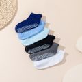6-pairs Baby / Toddler Solid Non-slip Grip Socks Multi-color image 1