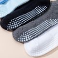 6-pairs Baby / Toddler Solid Non-slip Grip Socks Multi-color image 3