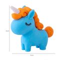 Confezione da 3 cartoni animati unicorno matita gomma giocattoli regali per premi in classe gioco ricompensa bomboniere Multicolore image 5