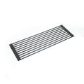 Roll-Up Foldable Dish Drying Rack Kitchen Sink Drying Rack Portable Dish Rack Dish Drainer Black image 1