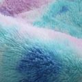 Tapete de área de pele falsa desgrenhado, tie dye luxo moderno tapetes de pelúcia interior para sala de estar do quarto Multicolorido image 4