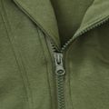 Baby Boy 95% Cotton Dark Green Long-sleeve Hooded Zipper Jumpsuit DarkGreen image 4
