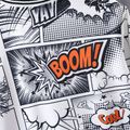 Kid Boy Trendy Letter Comic Print Bomber Jacket Multi-color image 5