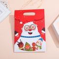 2-pack Christmas Gift Bags Packaging Bag Self Adhesive Goodies Bags for Christmas Party Supplies Color-A