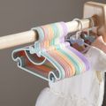 10-pack Baby Hangers Plastic Kids Non-Slip Clothes Hangers for Laundry and Closet White image 5