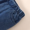 Toddler Girl Trendy Denim Elasticized Flared Jeans Blue image 5