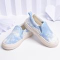 Toddler / Kid Tie Dye Slip-on Canvas Shoes Light Blue