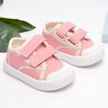 Toddler Velcro Pink Canvas Shoes Pink image 5