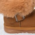 Toddler / Kid Fluffy Trim Thermal Snow Boots Coffee image 5