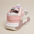 Toddler Pink Mesh Panel Chunky Sneakers Light Pink image 5