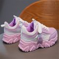 Toddler / Kid Mesh Panel Casual Shoes Light Purple image 2
