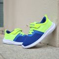 Toddler / Kid Letter Graphic Mesh Breathable Sneakers Blue image 3
