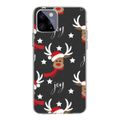 Christmas Elk iPhone Case Soft TPU Protective Case for iPhone 8/8 Plus/11/11 Pro/11 Pro Max/12/12 Pro Max/12 Mini/X/XS/XS Max/XR/13/13 Pro/13 Pro Max/13 Mini White
