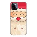 Christmas Santa Claus iPhone Case Soft TPU Protective Case for iPhone 8/8 Plus/11/11 Pro/11 Pro Max/12/12 Pro/12 Pro Max/12 Mini/X/XS/XS Max/XR/13/13 Pro/13 Pro Max/13 Mini White