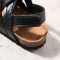 Toddler / Kid Crisscross Vamp Footbed Sandal Black