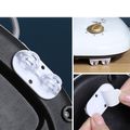 4-pack Self Adhesive Caster Wheels Mini Swivel Wheels for Box Bottom Storage Bins Box Case Furniture Carton White