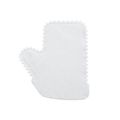 10-pack Fish Scale Embossed Cleaning Gloves Wet and Dry Non-Woven Dusting Gloves Household Cleaning Tools White