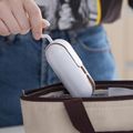 mini sigillatrice portatile portatile da viaggio per uso domestico termosaldatrice a pressione manuale per la conservazione di sacchetti di snack per alimenti Bianco image 2