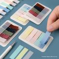 200 Pieces Morandi Colored Page Markers Sticky Index Tabs Arrow Flag Tabs Waterproof Writable Page Flags Removes Cleanly White