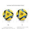 Soccer Ball Size 3 to Size 5 Youth & Adult Soccer Ball with Pump and Mesh Bag Outdoors Sports Playing Toys Yellow image 4