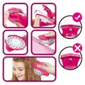 DIY Girls Hair Styling Toy Blingbling Nail Drill Rig Diamond Stickers Hair Accessories Dress Up Toy Rose Gold