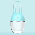 Aspirador nasal de bebê conveniente e seguro dispositivo de sucção nasal recém-nascido limpador de nariz copo pc crianças produtos de cuidados saudáveis Azul Claro