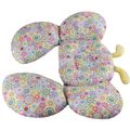 Baby Travel Pillow Butterfly Shape Head and Neck Support Pillow for Car Seat Stroller Pushchair Pink