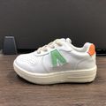 Toddler / Kid Breathable Lace Up Casual Shoes White image 1