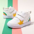 Toddler Star & Rainbow Pattern Casual Shoes White image 1