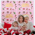 Christmas Shimmer Wall Panels Backdrop Decor Multicolor Glitter Panels Curtain Party Decorations Pink image 1