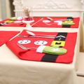 Christmas Placemat Non-Woven Dining Table Mat Xmas Kitchen Decoration Multi-color image 5