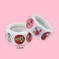 500pcs/1roll Christmas Pattern Gift Sticker Xmas Decoration Stickers Color-A image 3