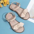 Toddler / Kid Bow Decor Flat Sandals Apricot image 4