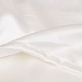 Satin Pillowcase Artificial Silk Satin Pillow Case with Envelope Closure Beige image 5