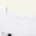 Casual Animal Print Round collar Short Sleeve T-shirt Color block
