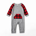 Plaid Family Matching Pajamas Sets（Flame resistant） Red
