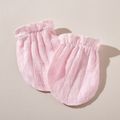 Baby Solid Anti-scratch Glove Pink