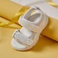 Toddler / Kid Sequined Velcro Closure Sandals White image 5