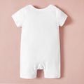 Eid al-Adha 100% Cotton Baby Graphic White Short-sleeve Romper White