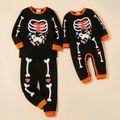 Care Bears Halloween Glow in the Dark Skeleton with Candy Sibling Set Black