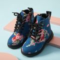 Criança Menina Casual Plantas e flores Botas Azul Escuro image 2