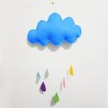Clouds Ornament Kids Room Decoration Baby Crib Tent Hanging Pendant Wall Decor Photography Props Light Blue