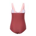 Maternity Color Block Plain Pink one piece Pink image 3