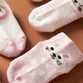 5-pack Baby / Toddler / Kid Animal Solid Socks Pink image 5
