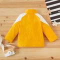 1pc Baby Boy Long-sleeve Sports Letter Coat & Jacket Ginger image 2